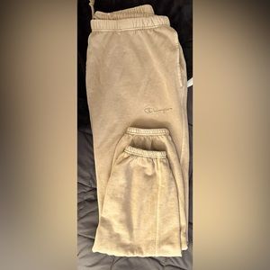 Champion sweatpants.